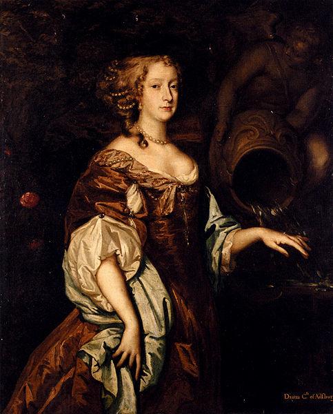 Sir Peter Lely Diana, Countess of Ailesbury oil painting picture